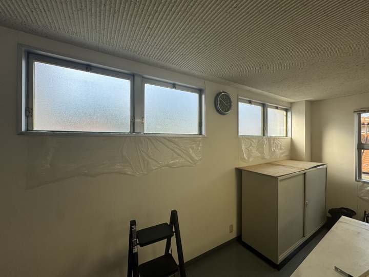 群馬県桐生市・建設会社様｜2階のオフィスが暑くて仕事にならない（施工後）